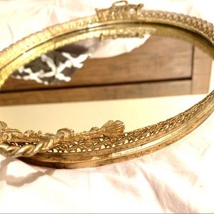 Vintage Mirror Tray
